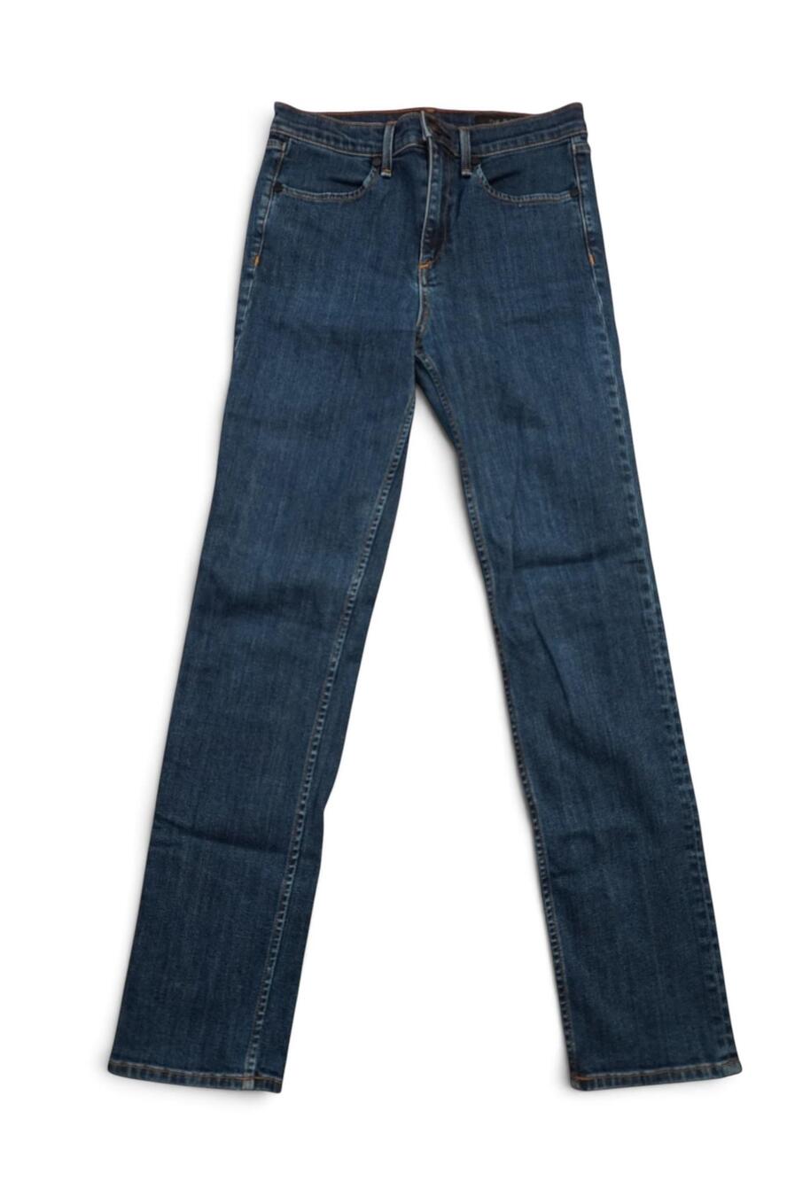 Rag & Bone Jeans Womens 26 Blue Medium Wash Mid Rise Straight Denim USA 26x28